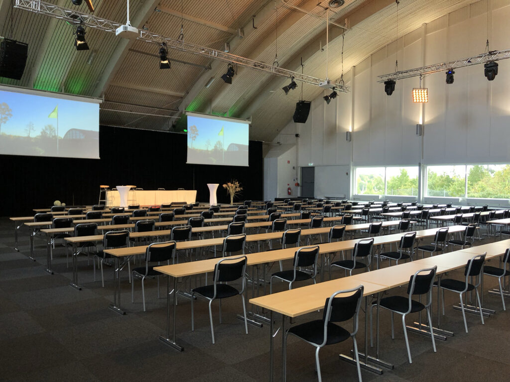 Konferens i Runöhallen