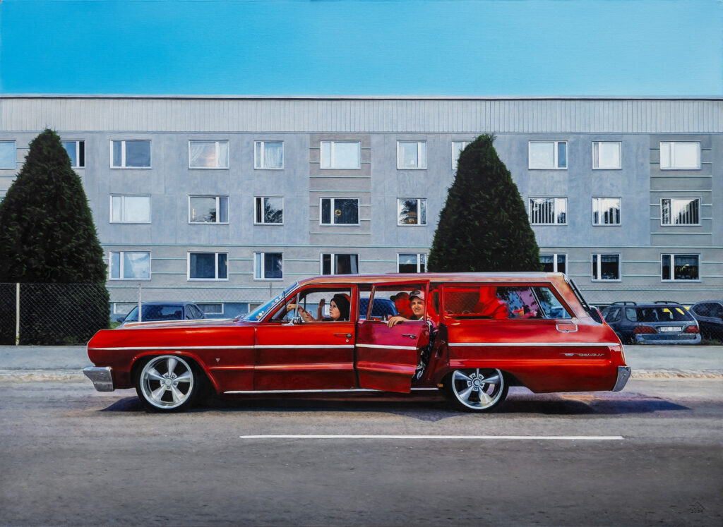 AnnaCEriksson Red Machine 123x89